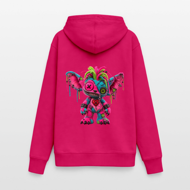 RIOT ROXIE – Damen Hoodie - dunkles Pink