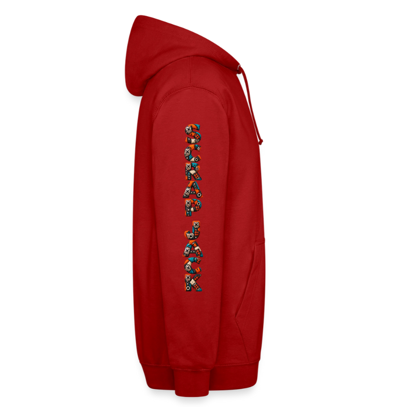 SCRAP JACK – Herren / Unisex Hoodie - Rot