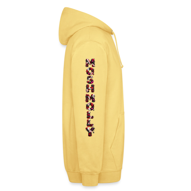 MOSH MOLLY – Herren / Unisex Hoodie - Zitronengelb