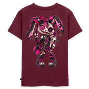 VELVET VEX – Kinder Premium T-Shirt - Burgunderrot