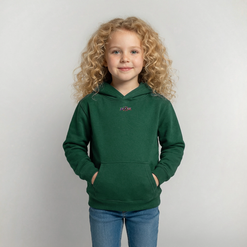MOSH MOLLY – Kinder Hoodie - Flaschengrün