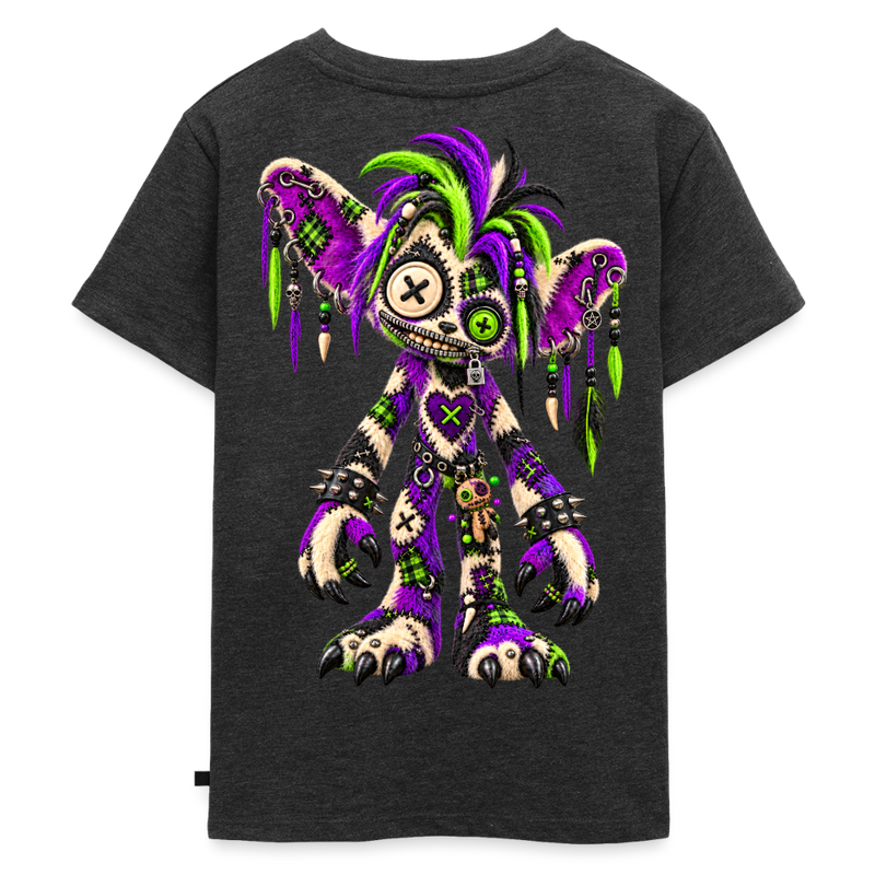 VOODOO VINNIE – Kinder Premium T-Shirt - Anthrazit meliert