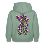VOODOO VINNIE – Kinder Hoodie - Graugrün