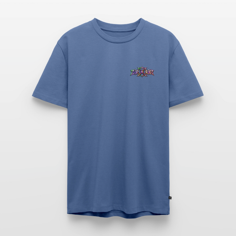 STATIC SPIKE – Herren Premium T-Shirt - Taubenblau