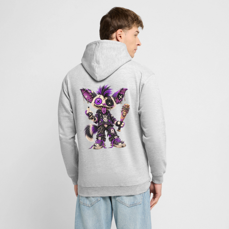 RAGGZR – Herren / Unisex Hoodie - Hellgrau meliert