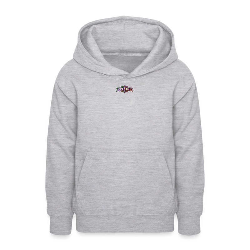 VELVET VEX – Teenie Hoodie - Hellgrau meliert