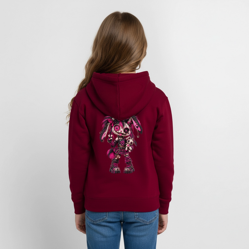 VELVET VEX – Teenie Hoodie - Bordeaux