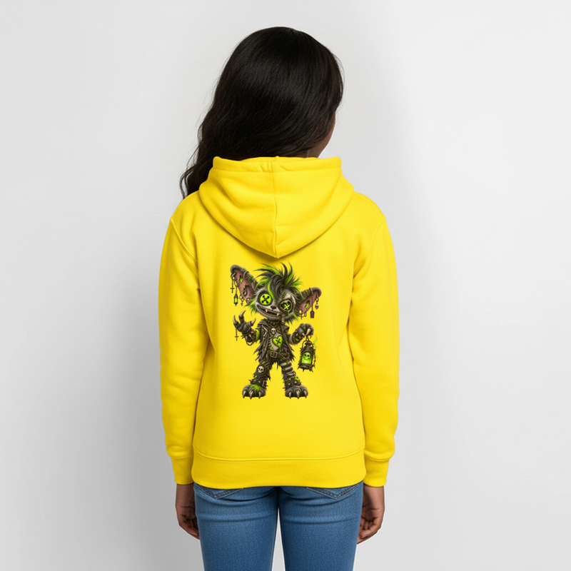 GRAVEYARD GIZZ – Teenie Hoodie - Gelb