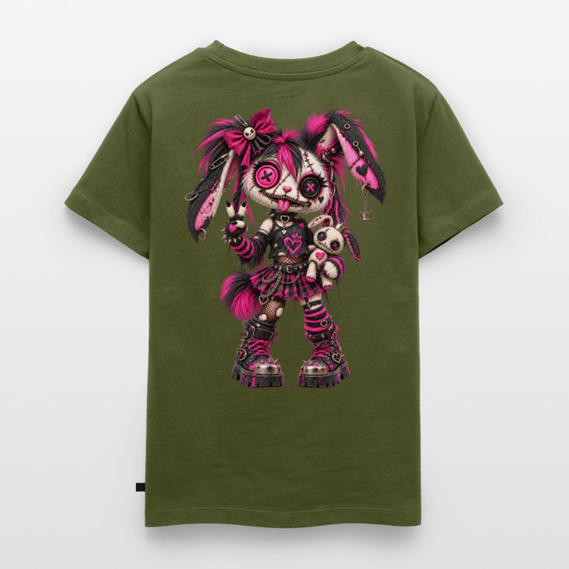 VELVET VEX – Kinder Premium T-Shirt - Khaki