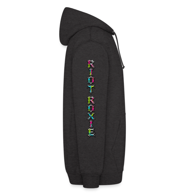 RIOT ROXIE – Herren / Unisex Hoodie - Anthrazit