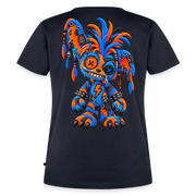 STATIC SPIKE – Damen Premium T-Shirt - Navy