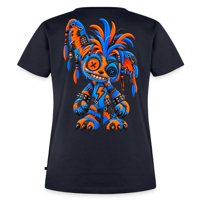 STATIC SPIKE – Damen Premium T-Shirt - Navy
