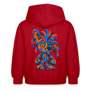 STATIC SPIKE – Kinder Hoodie - Rot