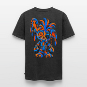 STATIC SPIKE – Herren Premium T-Shirt - Anthrazit meliert
