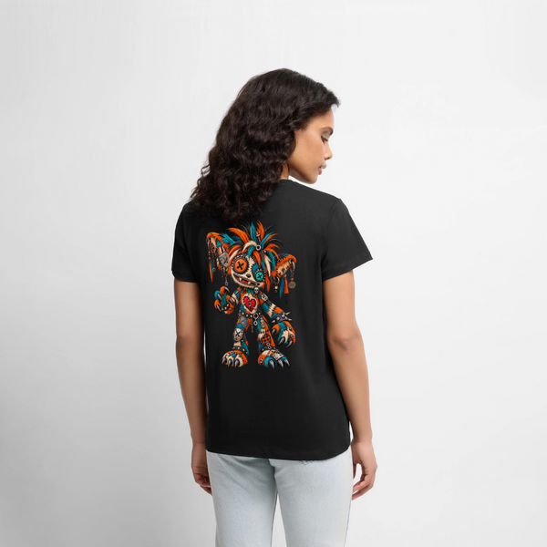 SCRAP JACK – Damen Premium T-Shirt - Schwarz