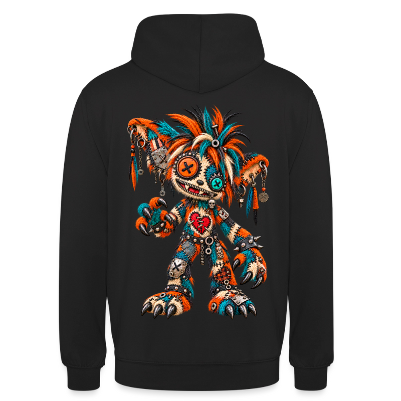 SCRAP JACK – Herren / Unisex Hoodie - Schwarz