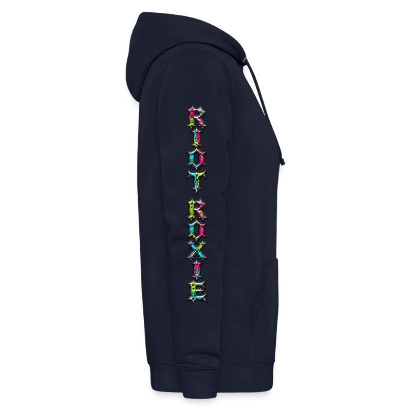 RIOT ROXIE – Damen Hoodie - Navy