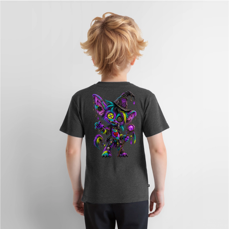 HEXIE HAZE – Kinder Premium T-Shirt - Anthrazit meliert