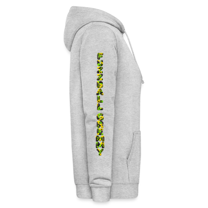 FUZZBALL GREMMY – Damen Hoodie - Hellgrau meliert