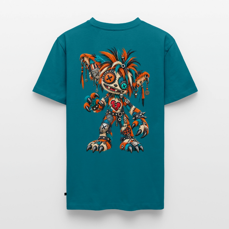 SCRAP JACK – Herren Premium T-Shirt - Petrol