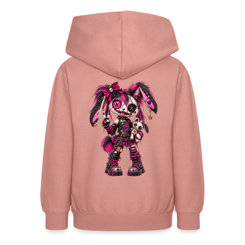VELVET VEX – Teenie Hoodie - Altrosa