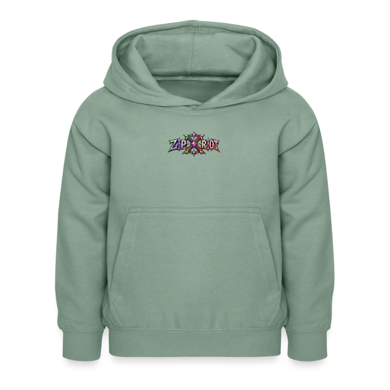 RIOT ROXIE – HIGHJUMP | Kinder Premium Hoodie - Graugrün