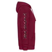 VELVET VEX – Damen Hoodie - Bordeaux