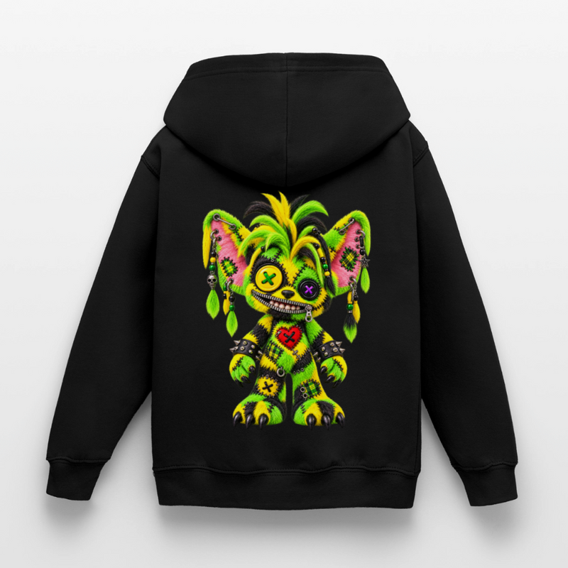 FUZZBALL GREMMY – Kinder Hoodie - Schwarz