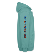 STATIC SPIKE – Herren / Unisex Hoodie - Pastelltürkis