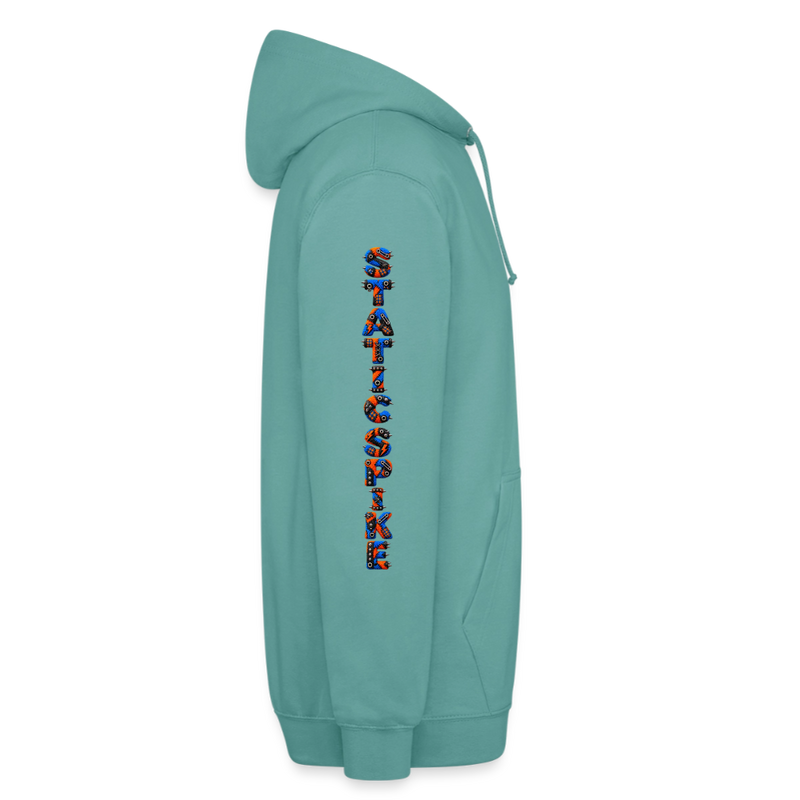 STATIC SPIKE – Herren / Unisex Hoodie - Pastelltürkis