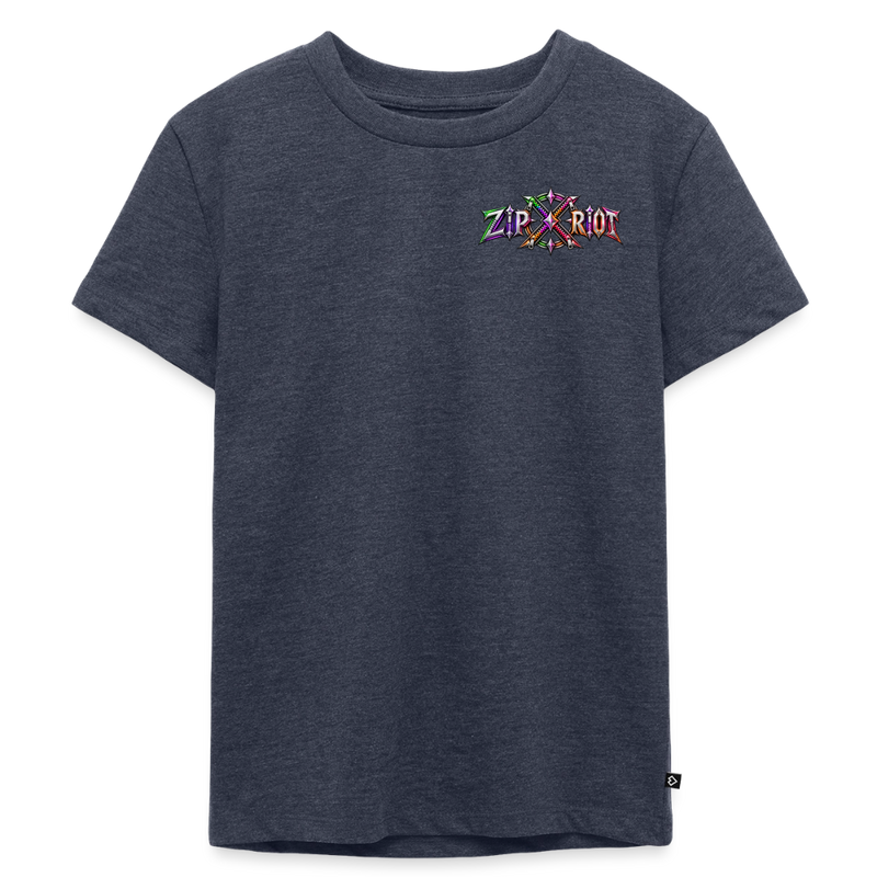 SCRAP JACK – Kinder Premium T-Shirt - Jeansblau 