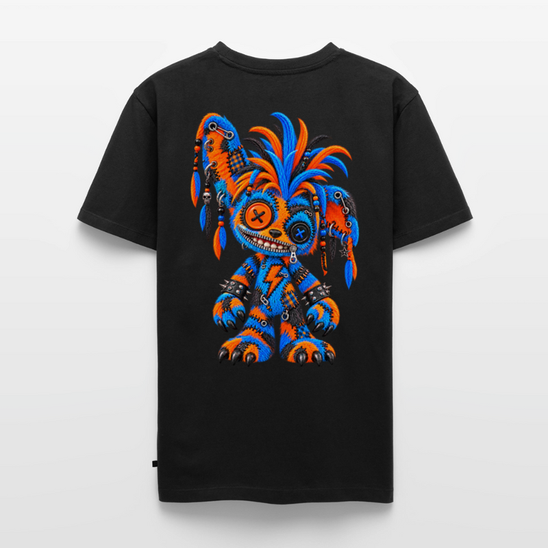 STATIC SPIKE – Herren Premium T-Shirt - Schwarz