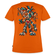SCRAP JACK – Damen Premium T-Shirt - Orange 