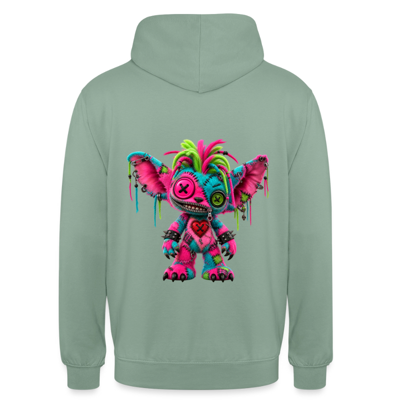 RIOT ROXIE – Herren / Unisex Hoodie - Graugrün