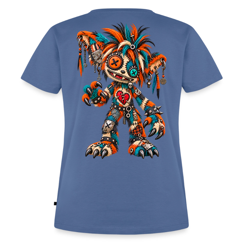 SCRAP JACK – Damen Premium T-Shirt - Taubenblau