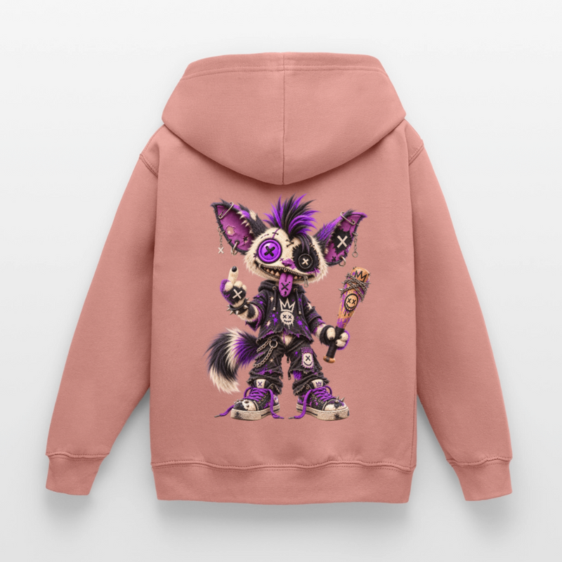 RAGGZR – Kinder Hoodie - Altrosa