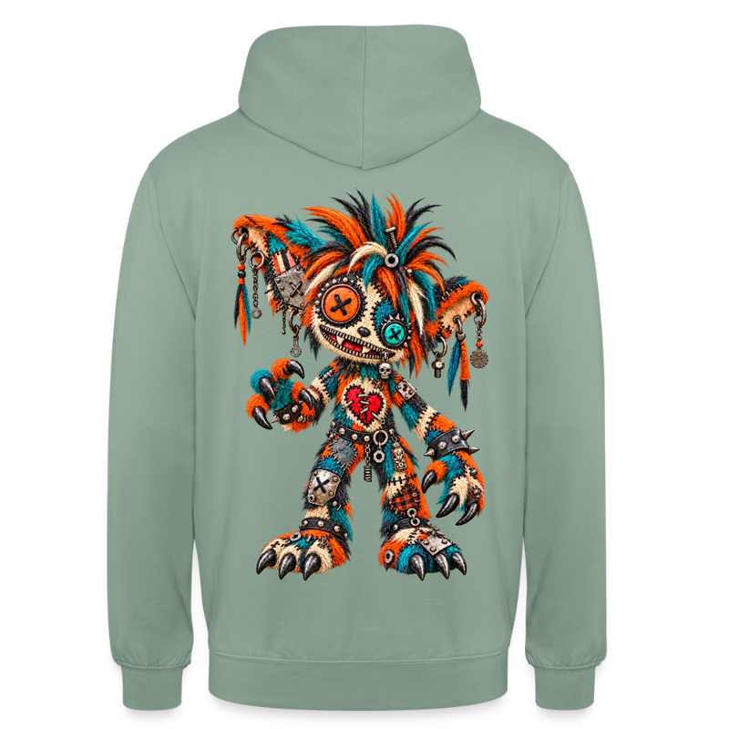 SCRAP JACK – Herren / Unisex Hoodie - Graugrün