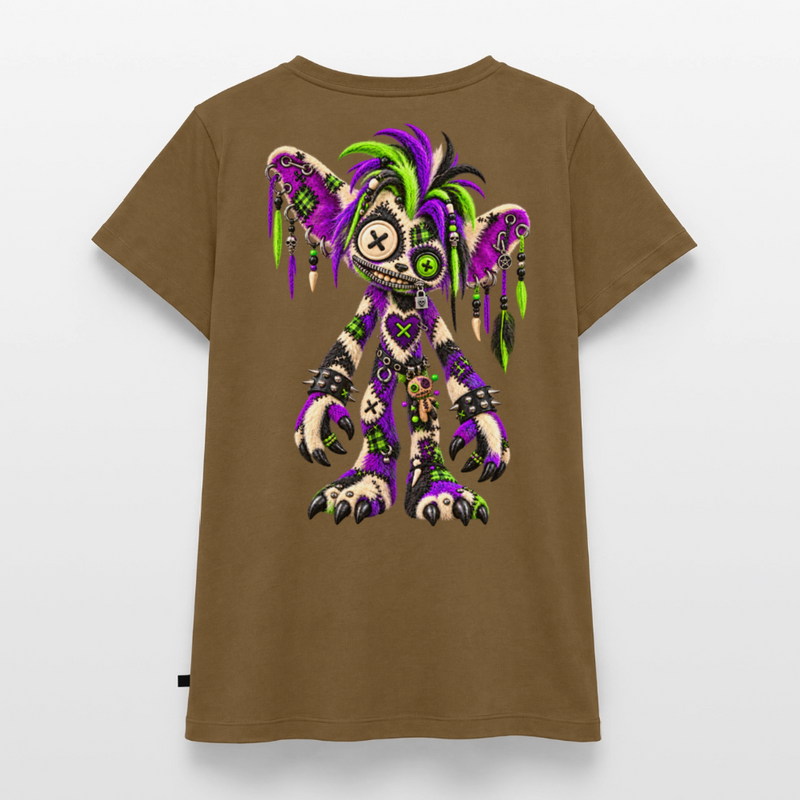 VOODOO VINNIE – Damen Premium T-Shirt - Nussbraun