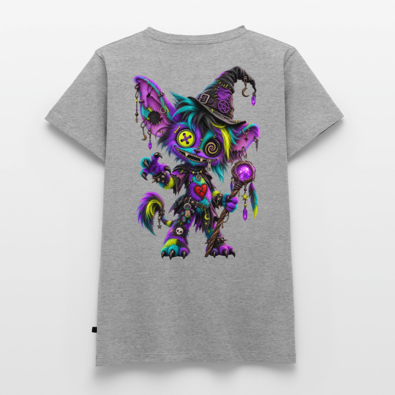 HEXIE HAZE – Damen Premium T-Shirt - Grau meliert