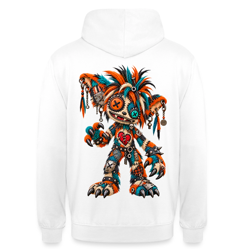 SCRAP JACK – Herren / Unisex Hoodie - Weiß