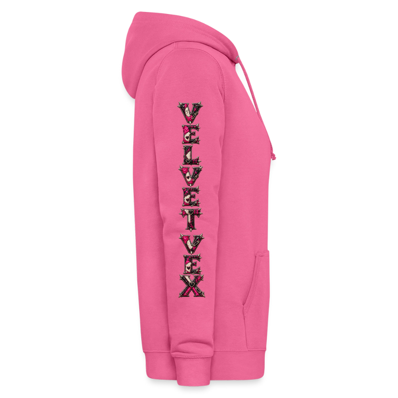 VELVET VEX – Damen Hoodie - Pink