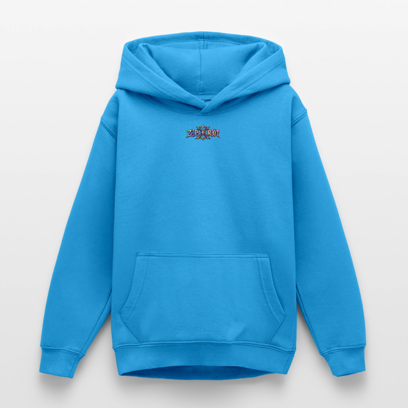 RIOT ROXIE – Teenie Hoodie - Meeresblau