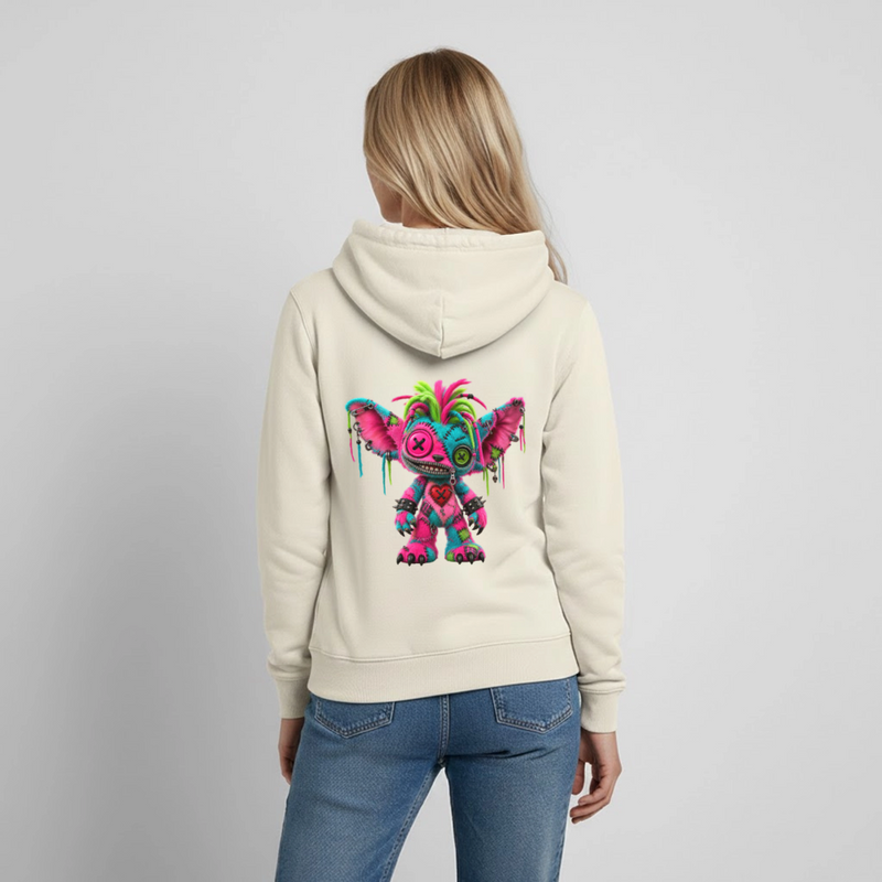 RIOT ROXIE – Damen Hoodie - Vanille-Milchshake