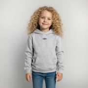 VELVET VEX – Kinder Hoodie - Hellgrau meliert