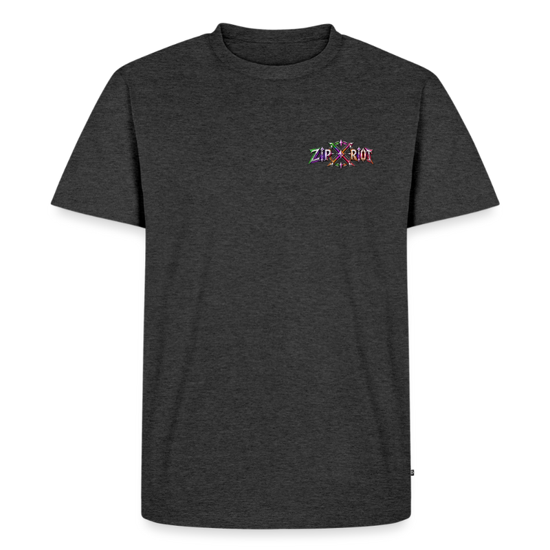 RAGGZR – Herren Premium T-Shirt - Anthrazit meliert