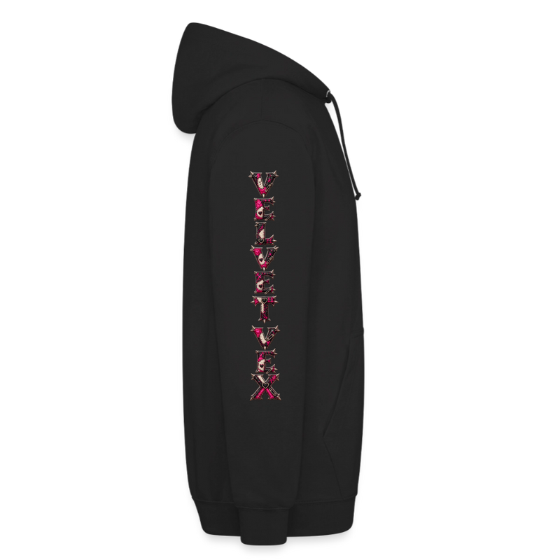 VELVET VEX – Herren / Unisex Hoodie - Schwarz