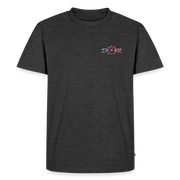 STATIC SPIKE – Herren Premium T-Shirt - Anthrazit meliert