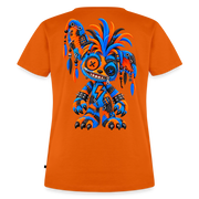 STATIC SPIKE – Damen Premium T-Shirt - Orange 