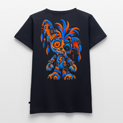 STATIC SPIKE – Damen Premium T-Shirt - Navy