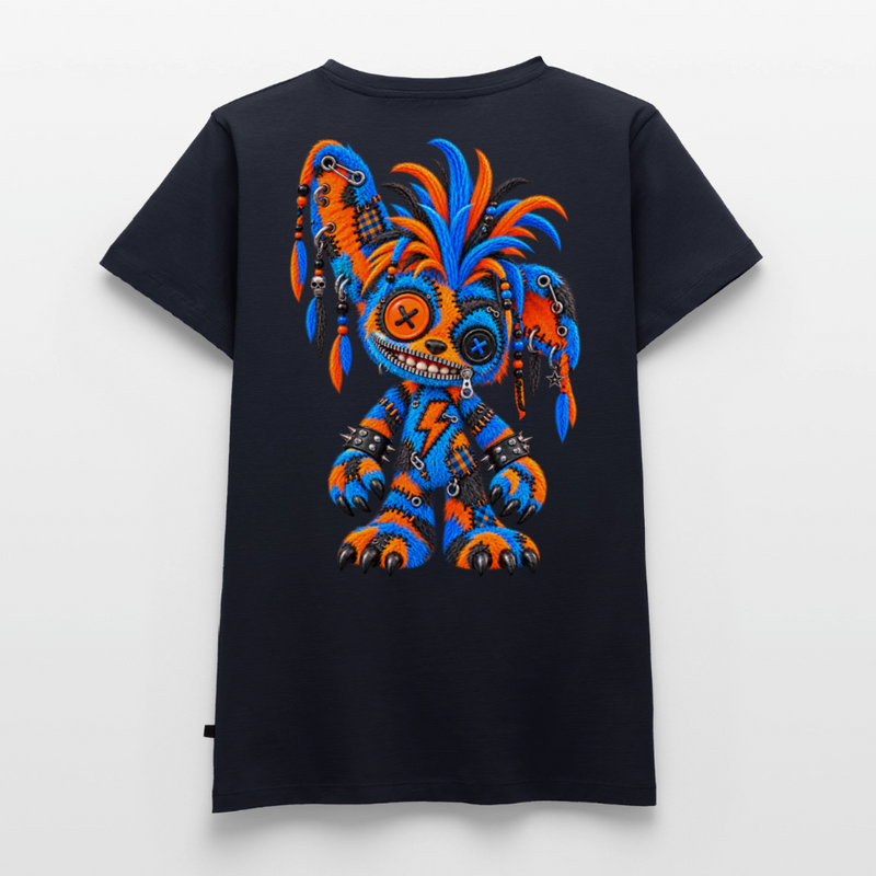STATIC SPIKE – Damen Premium T-Shirt - Navy